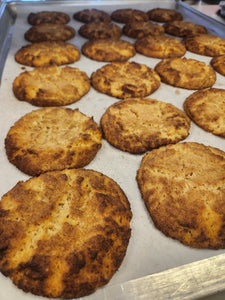 Keto Gluten-Free Snickerdoodle Cookies