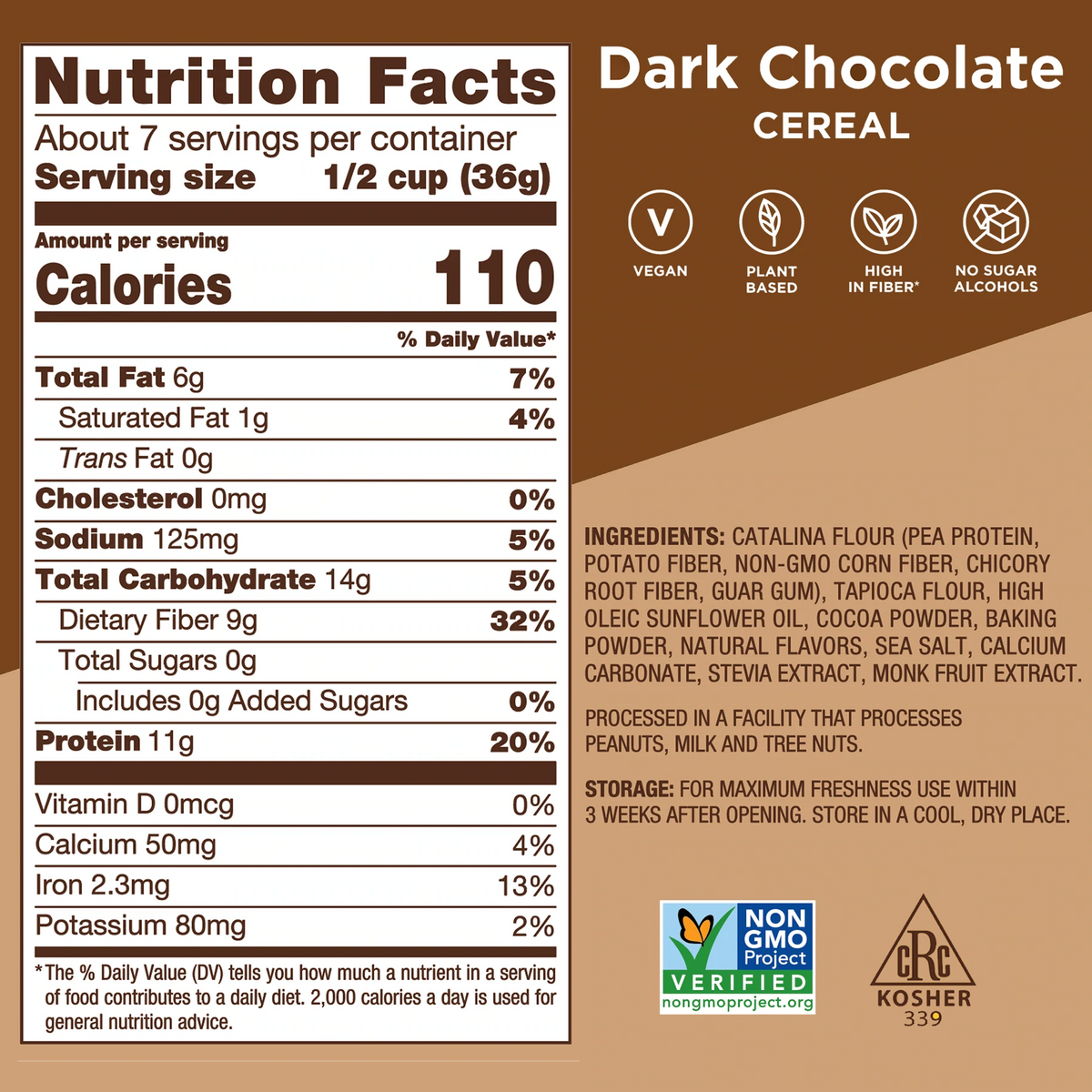 Catalina Crunch Dark Chocolate Cereal – KETO 1620 Bakery Gluten-Free