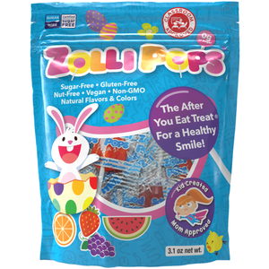 Keto Candy - Zollipops Assorted - 3.1oz Pouch Keto-Friendly